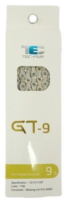 Ланцюг 9 116 лан. замок TEC GT-9  NP/NP BOX