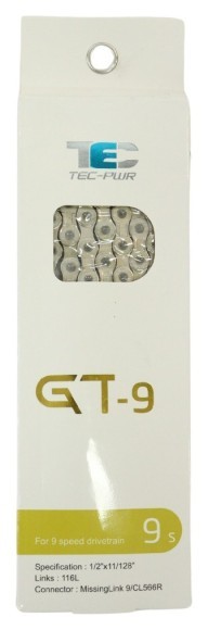 Ланцюг 9 116 лан. замок TEC GT-9  NP/NP BOX, укр