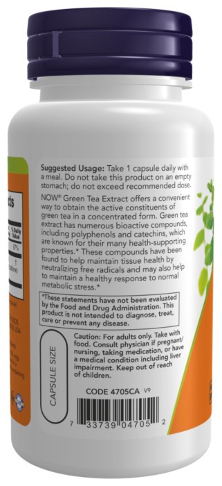 Green Tea Extract 400mg - 100 vcaps