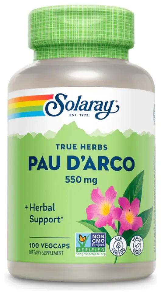 Pau D'Arco Bark 550mg - 100 vcaps