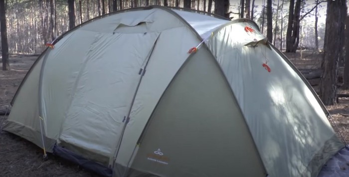 Намет Pinguin Base Camp Petrol, 4-місний