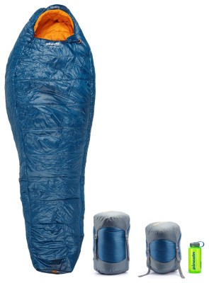 Спальный мешок Pinguin Spirit (-5/-12°C), 185 см - Left Zip, Blue (PNG 232158) 2020