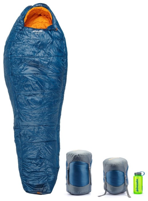 Спальный мешок Pinguin Spirit (-5/-12°C), 185 см - Left Zip, Blue (PNG 232158) 2020