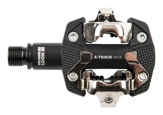 Педали Look X-TRACK RACE, композит, ось chromoly 9/16", черная