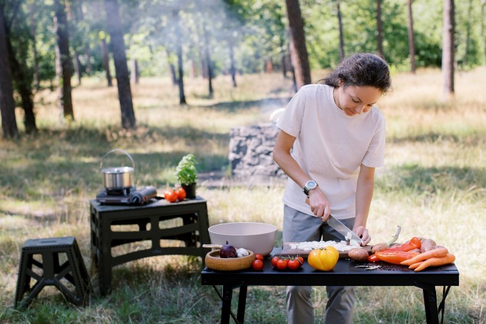 Стіл Tribe Camp Table Alu T-EC-0005-black