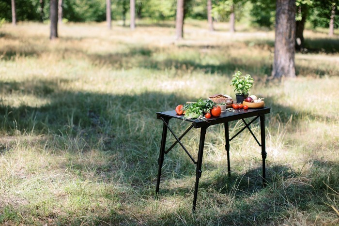 Стіл Tribe Camp Table Alu T-EC-0005-black, укр, укр