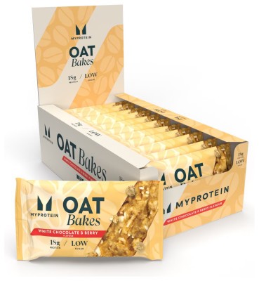 Oat Bakes - 12x75g White Choc & Berry Flavour (До 06.26)