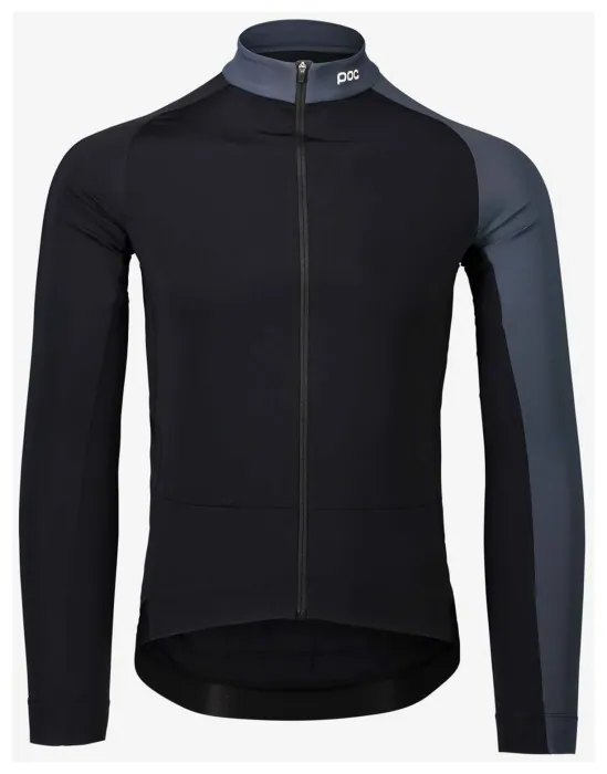 Джерси мужское POC Essential Road Mid LS Jersey, Uranium Black/Sylvanite Grey, S