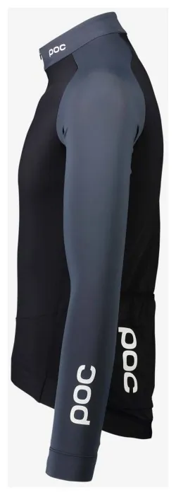 Джерси мужское POC Essential Road Mid LS Jersey, Uranium Black/Sylvanite Grey, S