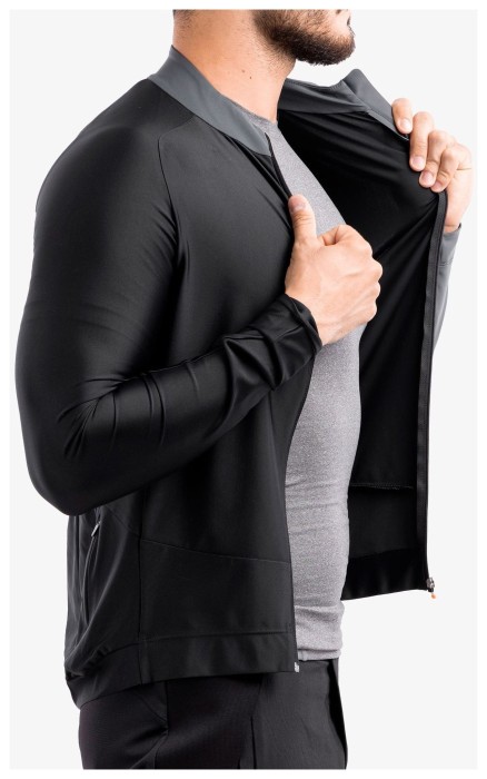 Джерси мужское POC Essential Road Mid LS Jersey, Uranium Black/Sylvanite Grey, S