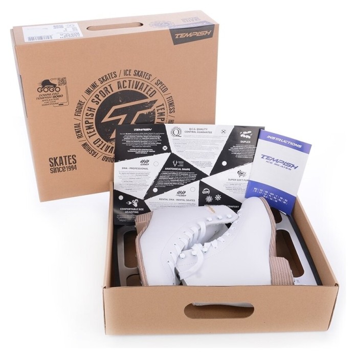 Льодові ковзани фігурні Tempish DREAM II, білі