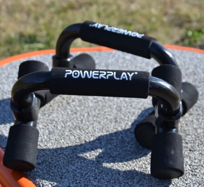 Упоры для отжиманий PowerPlay 4317 Push Up Bars пластиковые (Прямые)