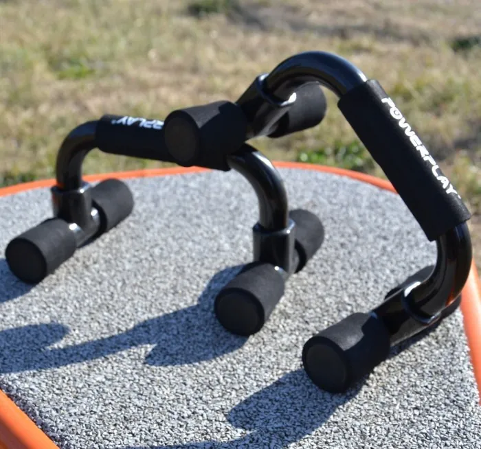 Упоры для отжиманий PowerPlay 4317 Push Up Bars пластиковые (Прямые)
