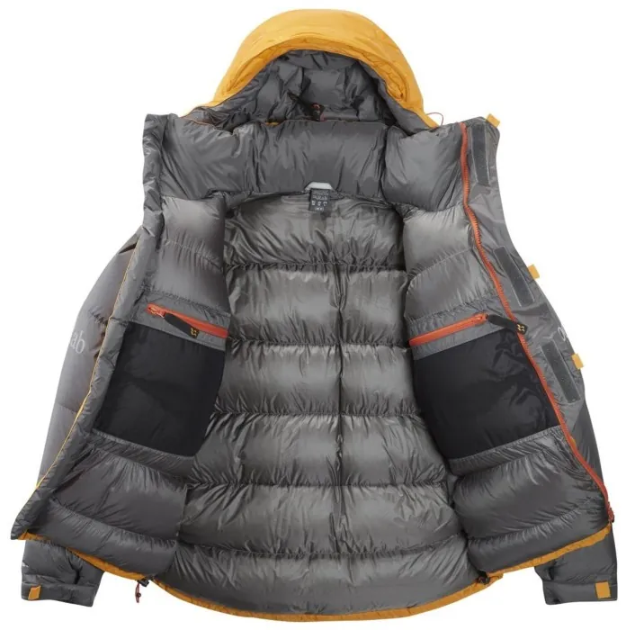 Зимний пуховик Rab Expedition 8000 Jacket, Gold/Shark, S