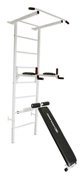 Шведська стінка Fitlogic FL01 / Біла / сталь