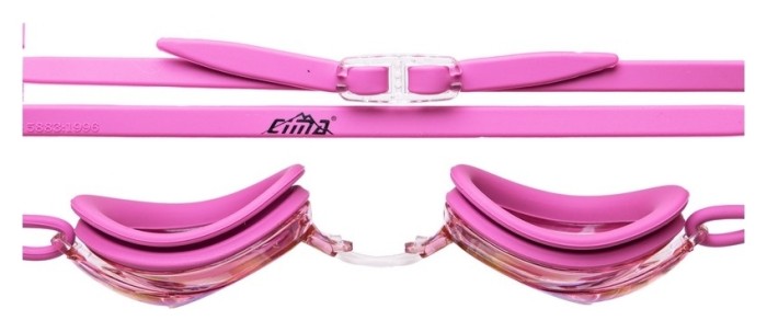 Окуляри для плавання K2SUMMIT 6099 (полікарбонат, TPR, силікон), рожевий