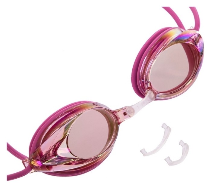 Окуляри для плавання K2SUMMIT 6099 (полікарбонат, TPR, силікон), рожевий, укр, укр