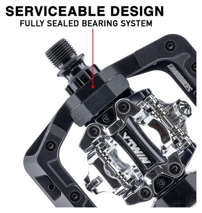 Педали DMR V-Twin clip in pedal (Black)