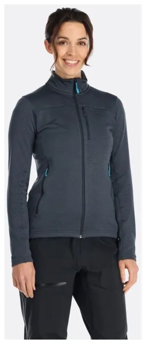 Жіноча флісова кофта Rab Graviton Jacket Wmns, Beluga, 8