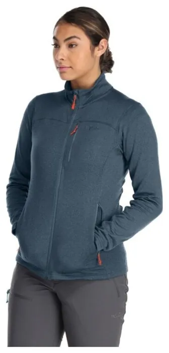 Жіноча флісова кофта Rab Graviton Jacket Wmns, Beluga, 8