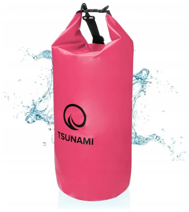Гермомешок TSUNAMI Dry Pack 30 л водозащитный Pink (P-5907739314093)