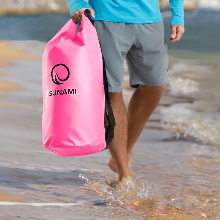 Гермомешок TSUNAMI Dry Pack 30 л водозащитный Pink (P-5907739314093)