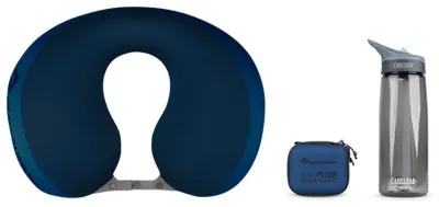 Подушка надувная Sea to Summit Aeros Premium Pillow Traveller, 11х39х29см, Navy