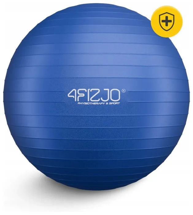 Мяч для фитнеса (фитбол) 4FIZJO 85 см Anti-Burst Blue (P-5907739316400)