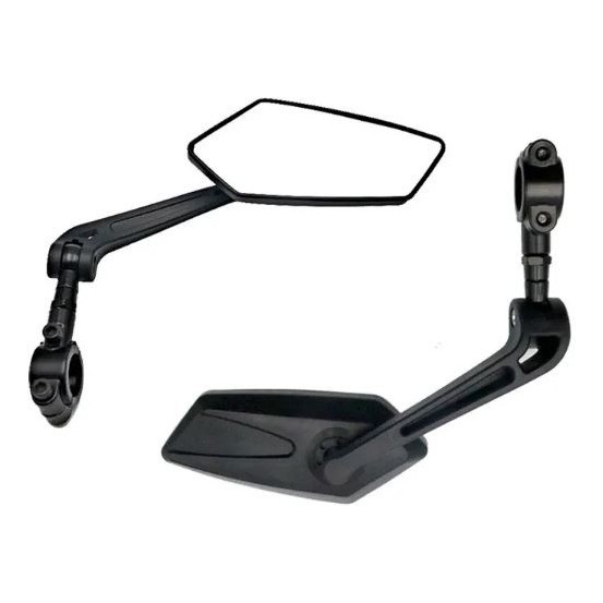 Дзеркало із кріпленням на кермо пластик чорн. VLT BC-BM118 (черн.), укр, укр