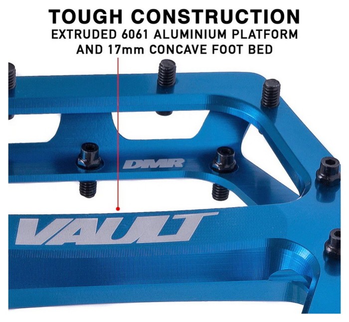 Педалі DMR Vault - Super Blue