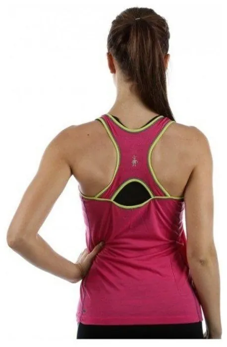 Майка жіноча Smartwool PhD Ultra Light Tank Bright Pink