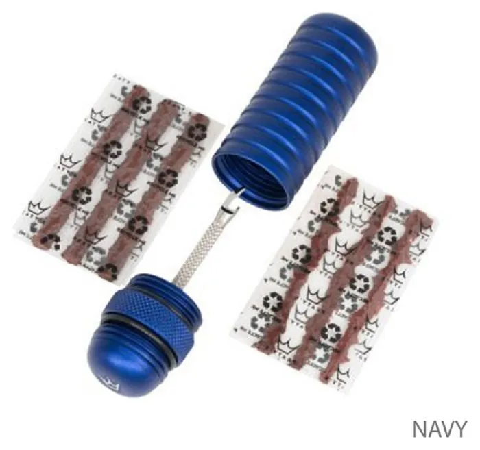 Ремкомплект для безкамерки Peaty's Holeshot Tubeless Puncture Plugger Kit, Navy