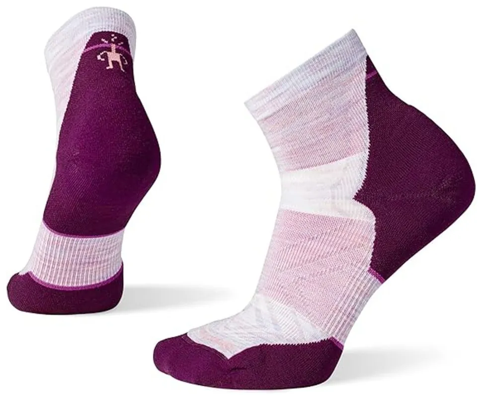 Шкарпетки жіночі Smartwool Women's Run Targeted Cushion, Purple Eclipse, M (SHM_SW SW001675.H76-M)
