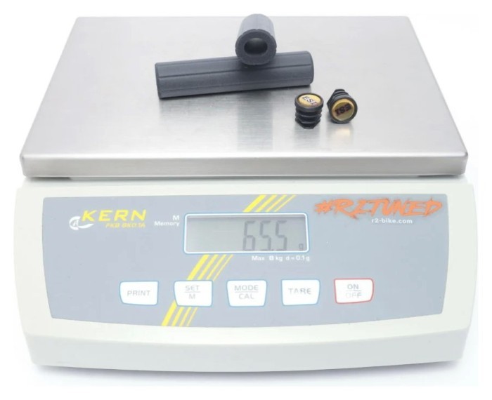 Грипсы ESI Ribbed Chunky Red Silicone Bicycle Grips