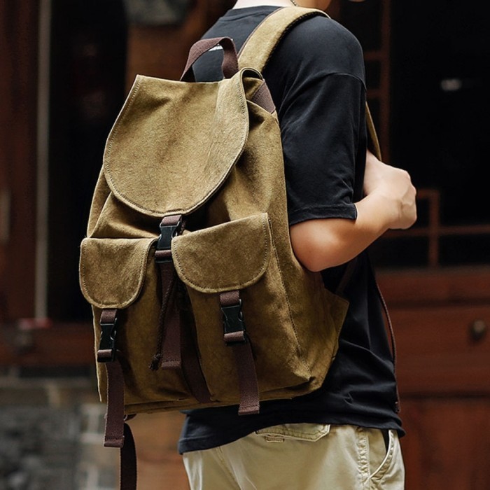 Рюкзак Muzee ME1068 Yellow-green