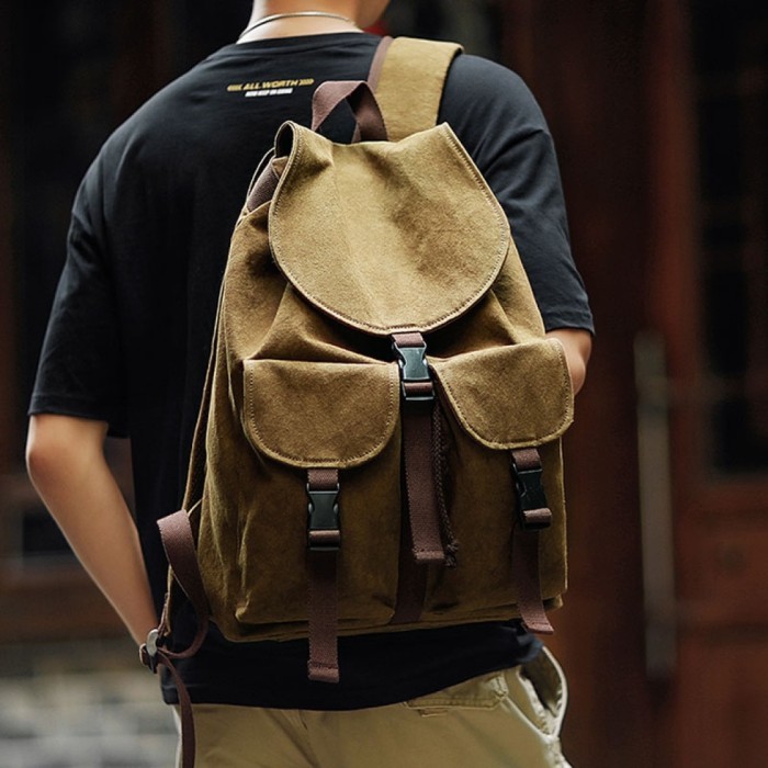 Рюкзак Muzee ME1068 Yellow-green