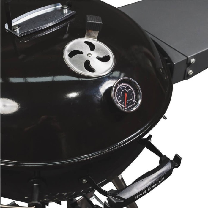 Угольный гриль Slow and Sear Original Kettle Grill 57 см + корзина Deluxe SNS-KET-1