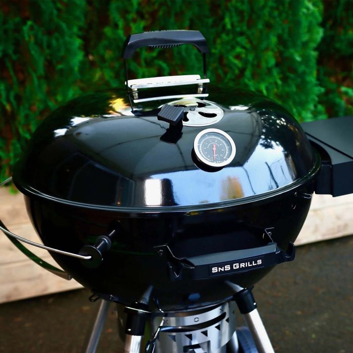 Угольный гриль Slow and Sear Original Kettle Grill 57 см + корзина Deluxe SNS-KET-1