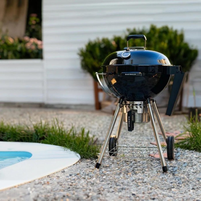 Угольный гриль Slow and Sear Original Kettle Grill 57 см + корзина Deluxe SNS-KET-1