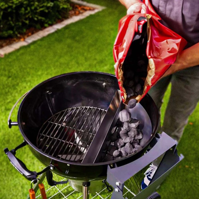 Угольный гриль Slow and Sear Original Kettle Grill 57 см + корзина Deluxe SNS-KET-1