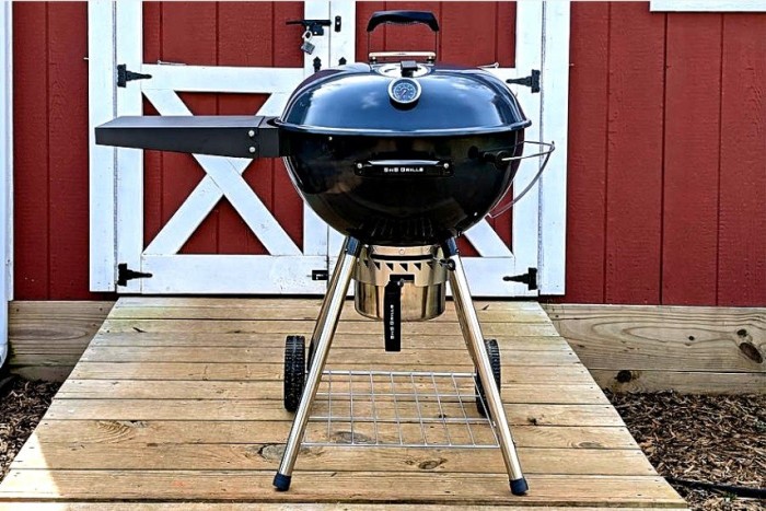 Угольный гриль Slow and Sear Original Kettle Grill 57 см + корзина Deluxe SNS-KET-1