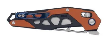 Ніж складаний туристичний SRM Mecha, (8.3 см) D2 / G10 помаранчевий