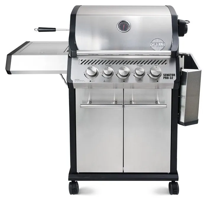 Газовый гриль Senator Pro-32 с системой BBQ Block Fire GRILLI 700377