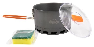 Котел с теплообменником TRAMP анодированный Fireberd, 2,2 л