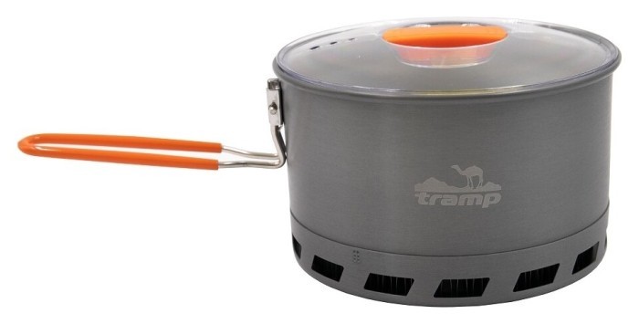 Котел с теплообменником TRAMP анодированный Fireberd, 2,2 л