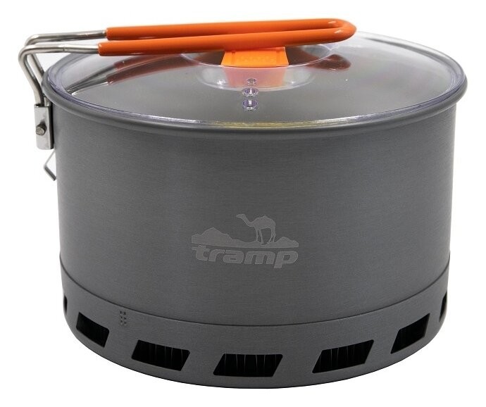 Котел с теплообменником TRAMP анодированный Fireberd, 2,2 л