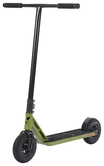 Трюковой самокат Triad Shape Shifter Dirt 5.5" x 20.5"- Matte Green/Black