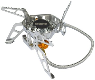 Пальник Tramp зі шлангом, п'єзопідпалом та вітрозахистом UTRG-046