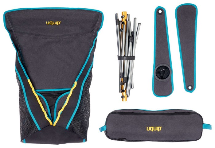 Крісло розкладне Uquip Infinity Lounger Grey (244047)