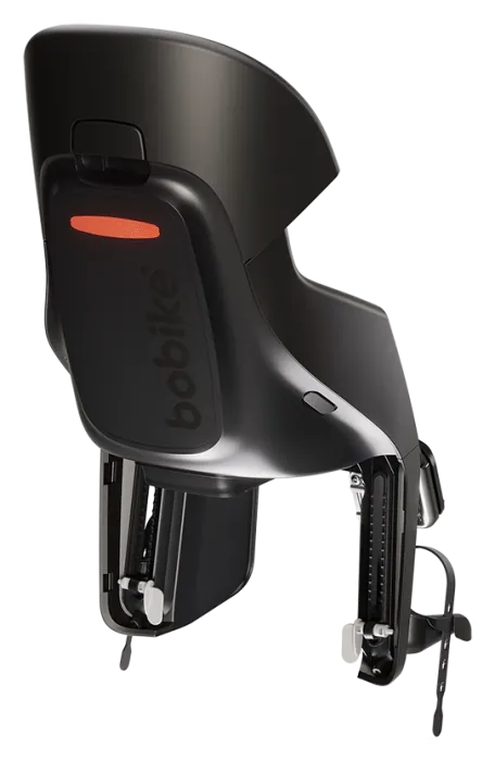 Детское велокресло Bobike Exclusive Evolve maxi - rear bicycle seat for frame Urban Black